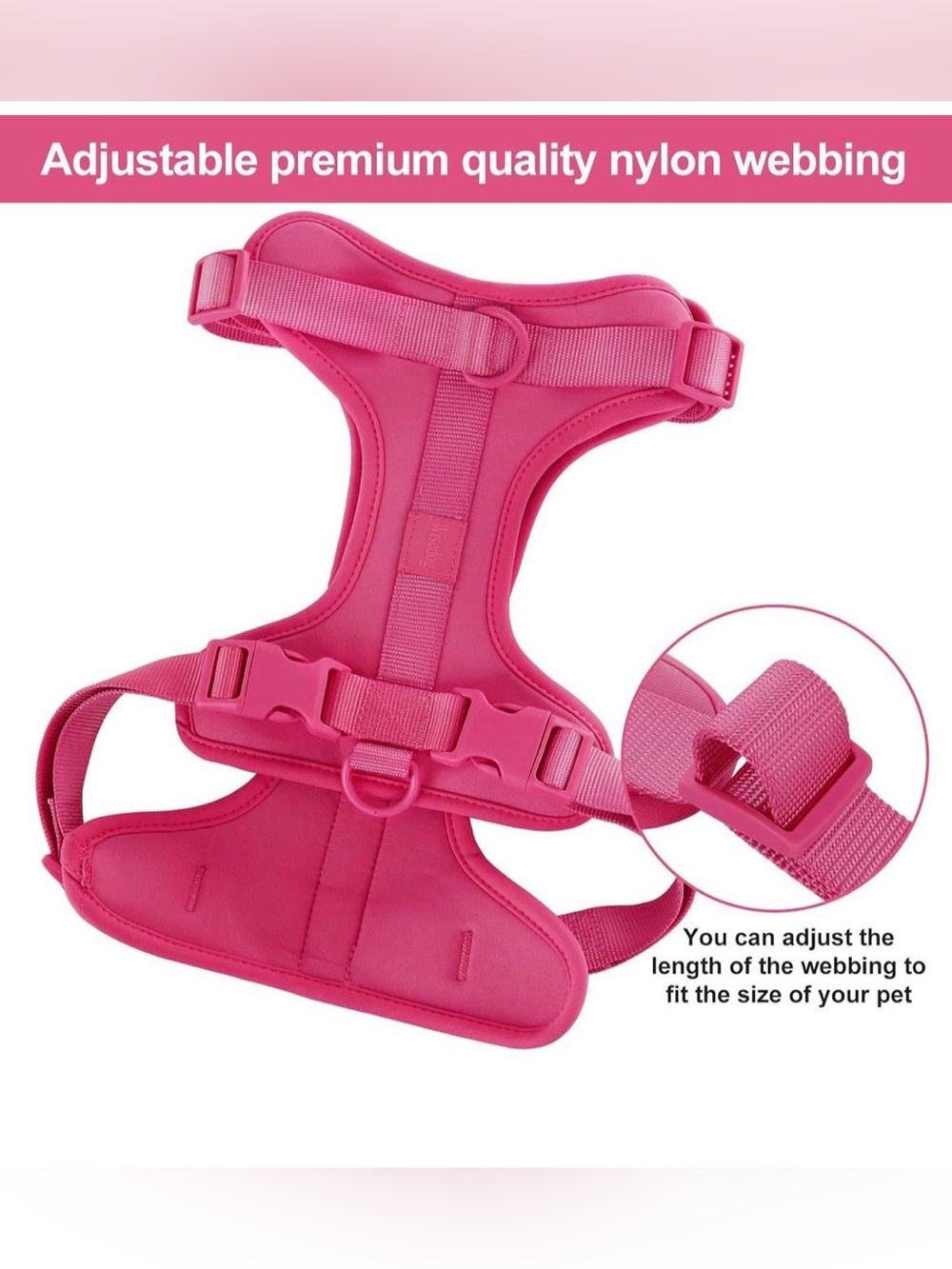 Wisedog No Pull Lightweight Dog Vest
Harness with Soft and Comfortable Cushion,